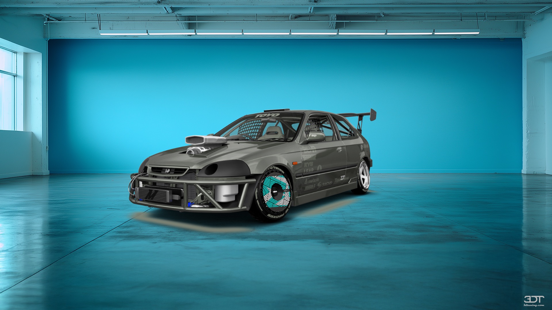 Honda Civic 3 Door Hatchback 1997 tuning