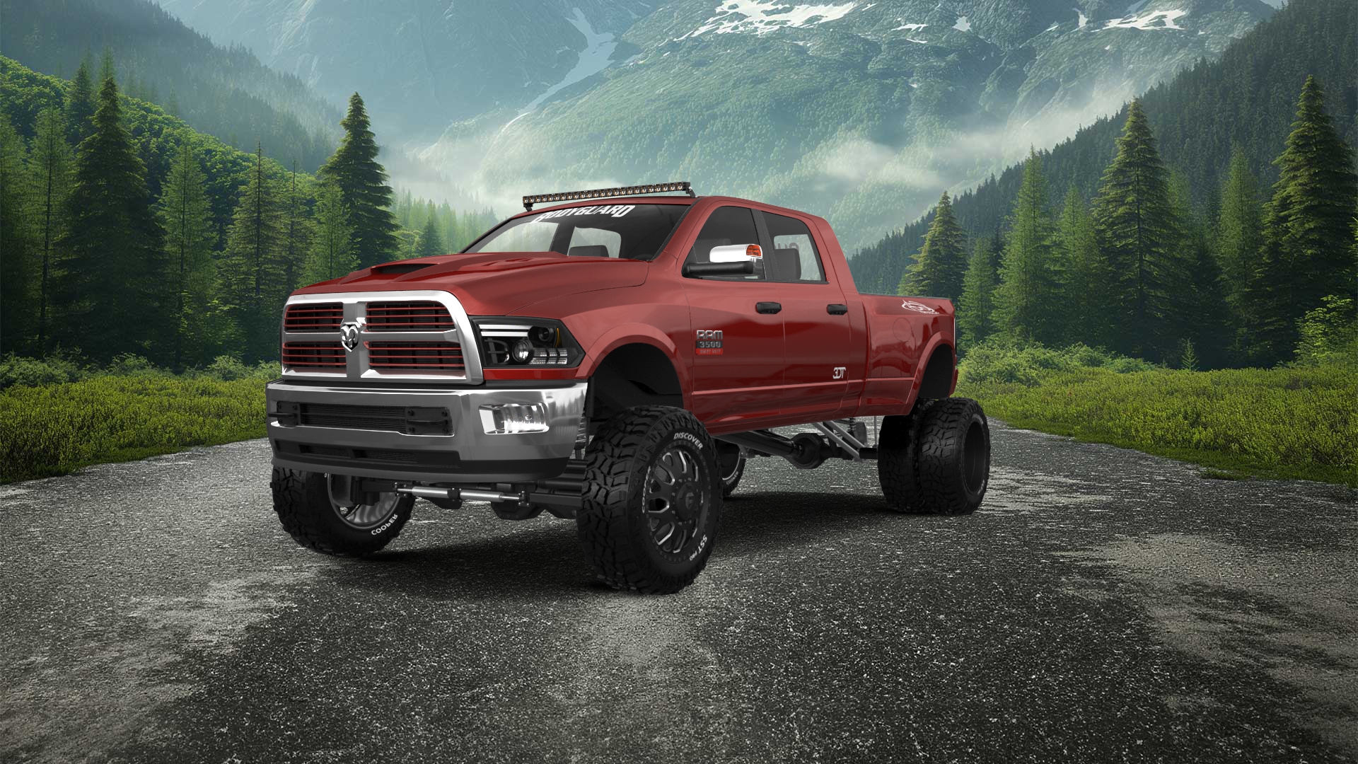 Dodge Ram 3500 4 Door Truck 2014 tuning
