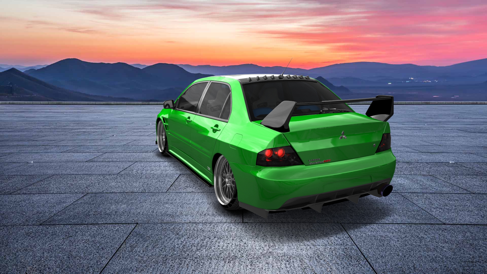 Mitsubishi Lancer Evo IX 4 Door Saloon 2005 Images