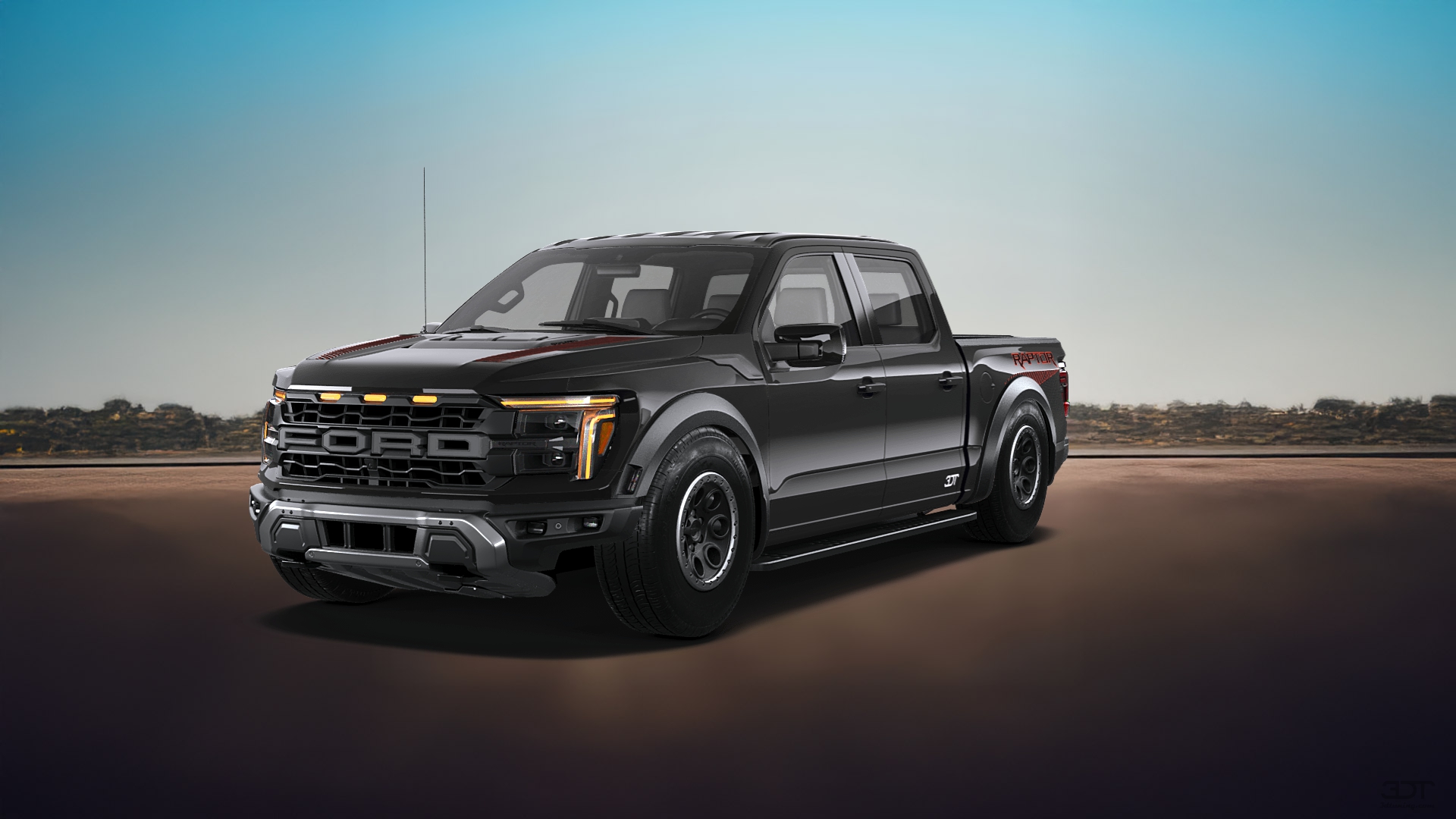 Ford F-150 Raptor 4 Door pickup truck 2024 tuning