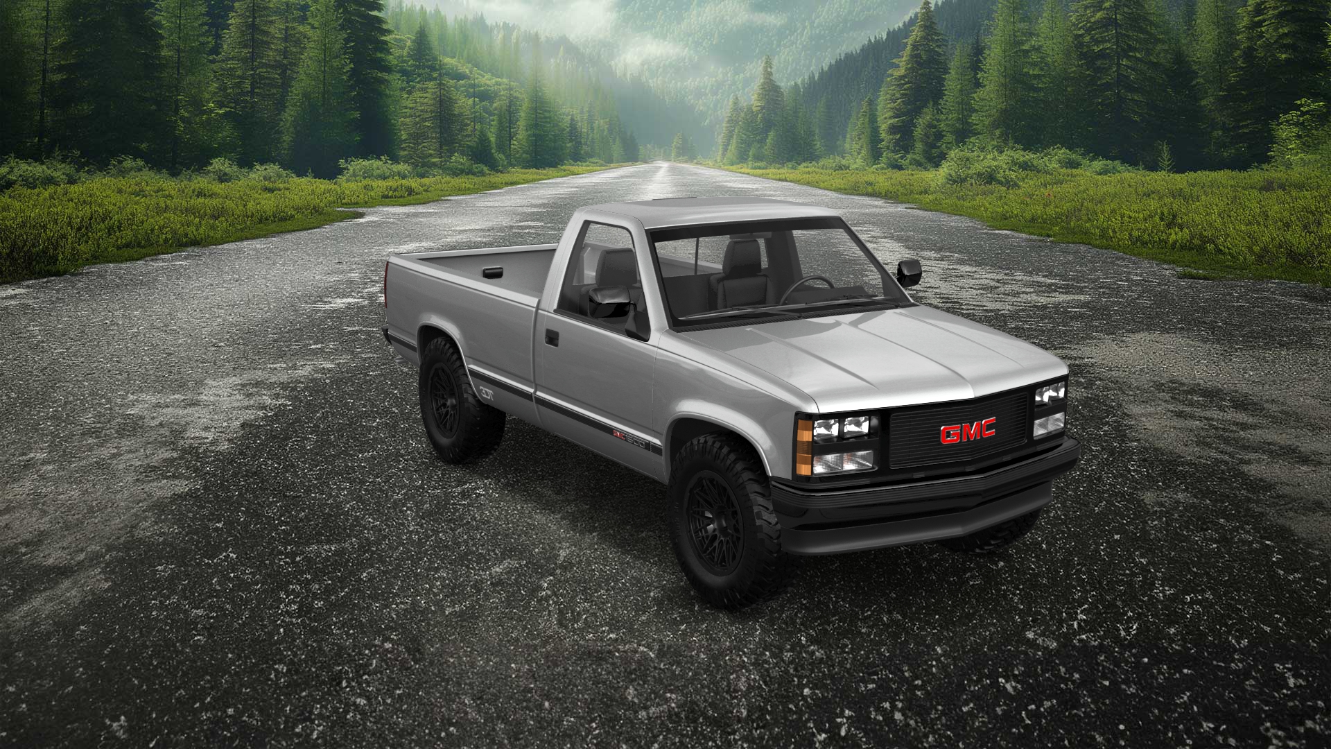 GMC Sierra 1500 2 Door pickup truck 1988