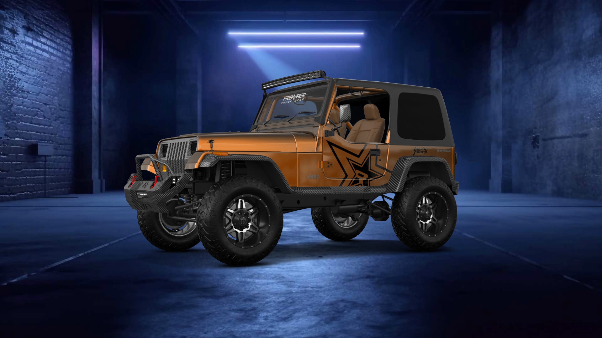 Jeep Wrangler YJ 2 Door SUV 1990 tuning