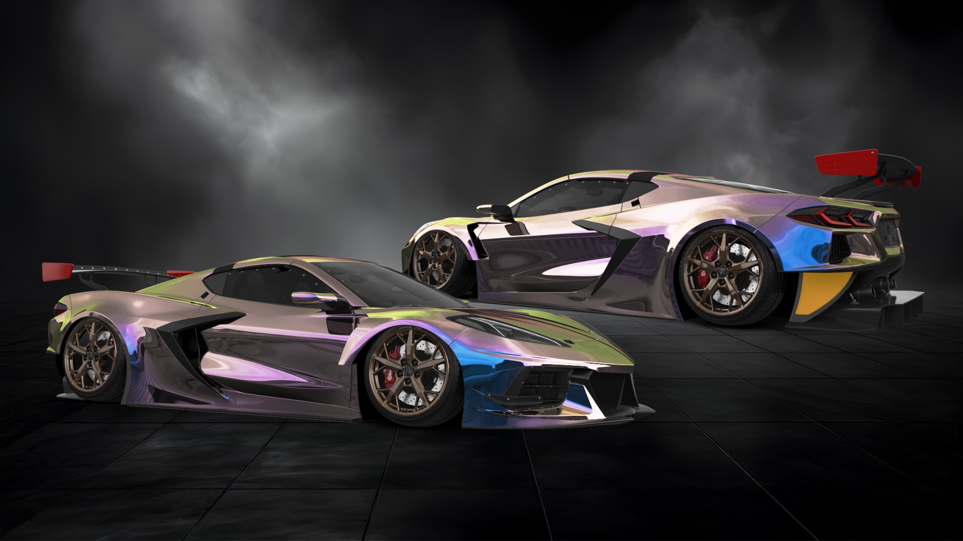 Chevrolet Corvette 2 door targa top 2020 tuning