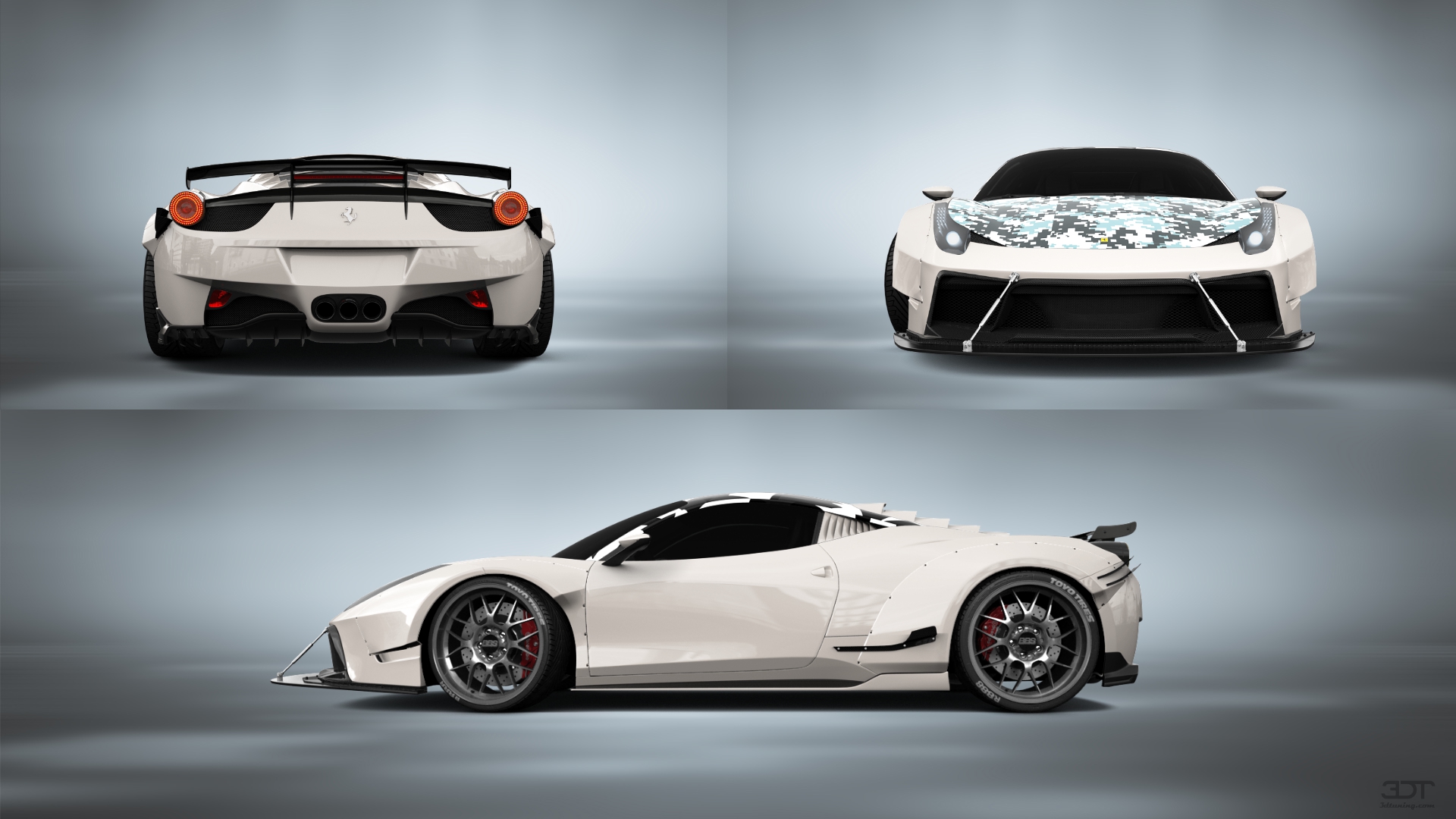 Ferrari 458 Italia 2 door spider 2010 tuning