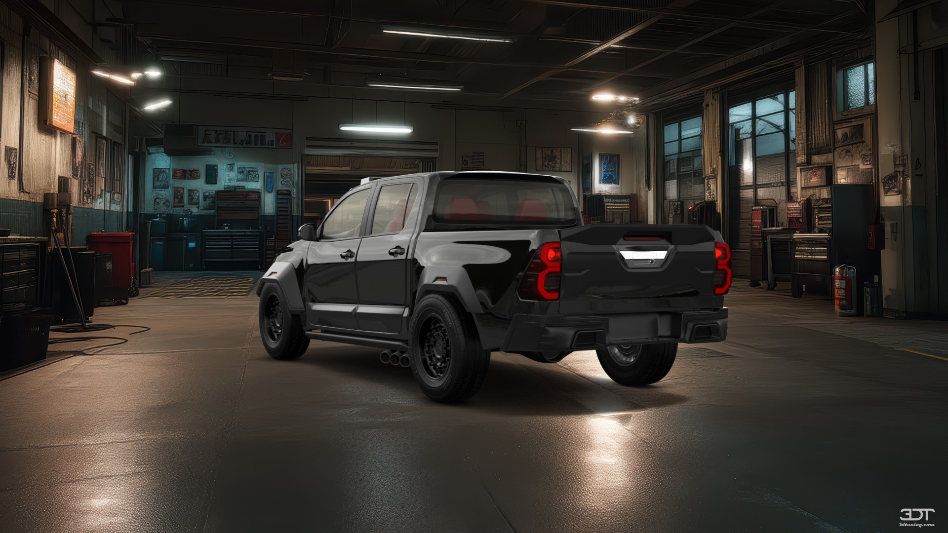 Toyota Hilux Double Cab 4 Door pickup truck 2015 tuning