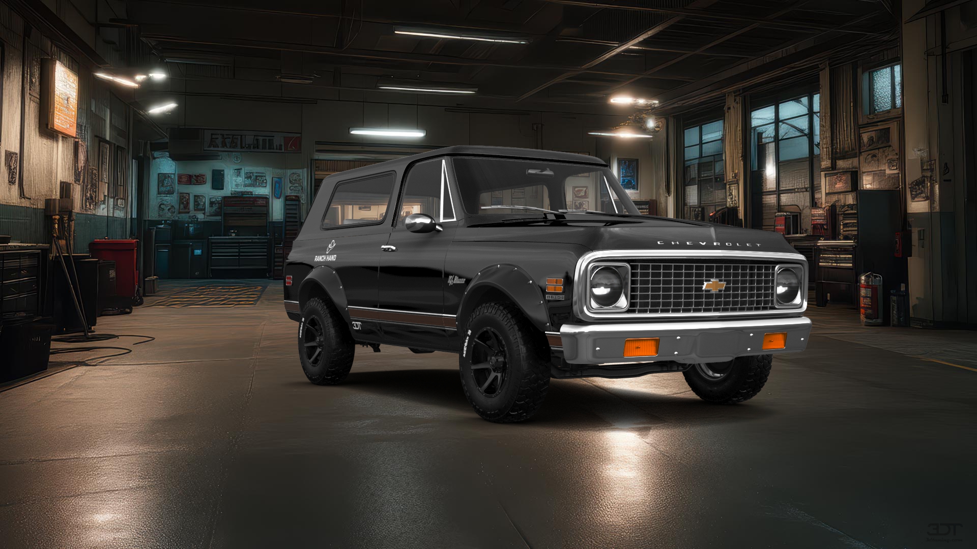 Chevrolet K5 Blazer 2 Door pickup truck 1969 tuning
