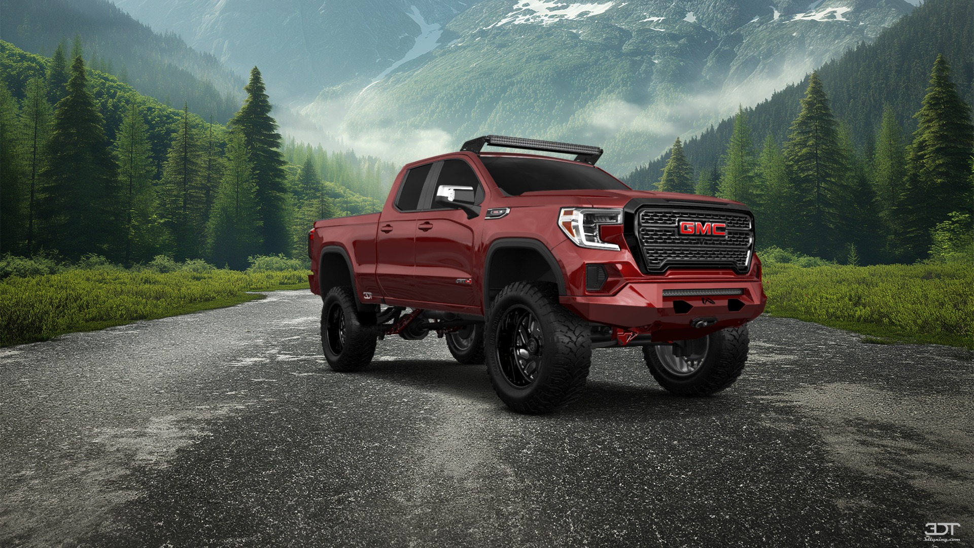 GMC Sierra 1500 4 Door pickup truck 2019 tuning