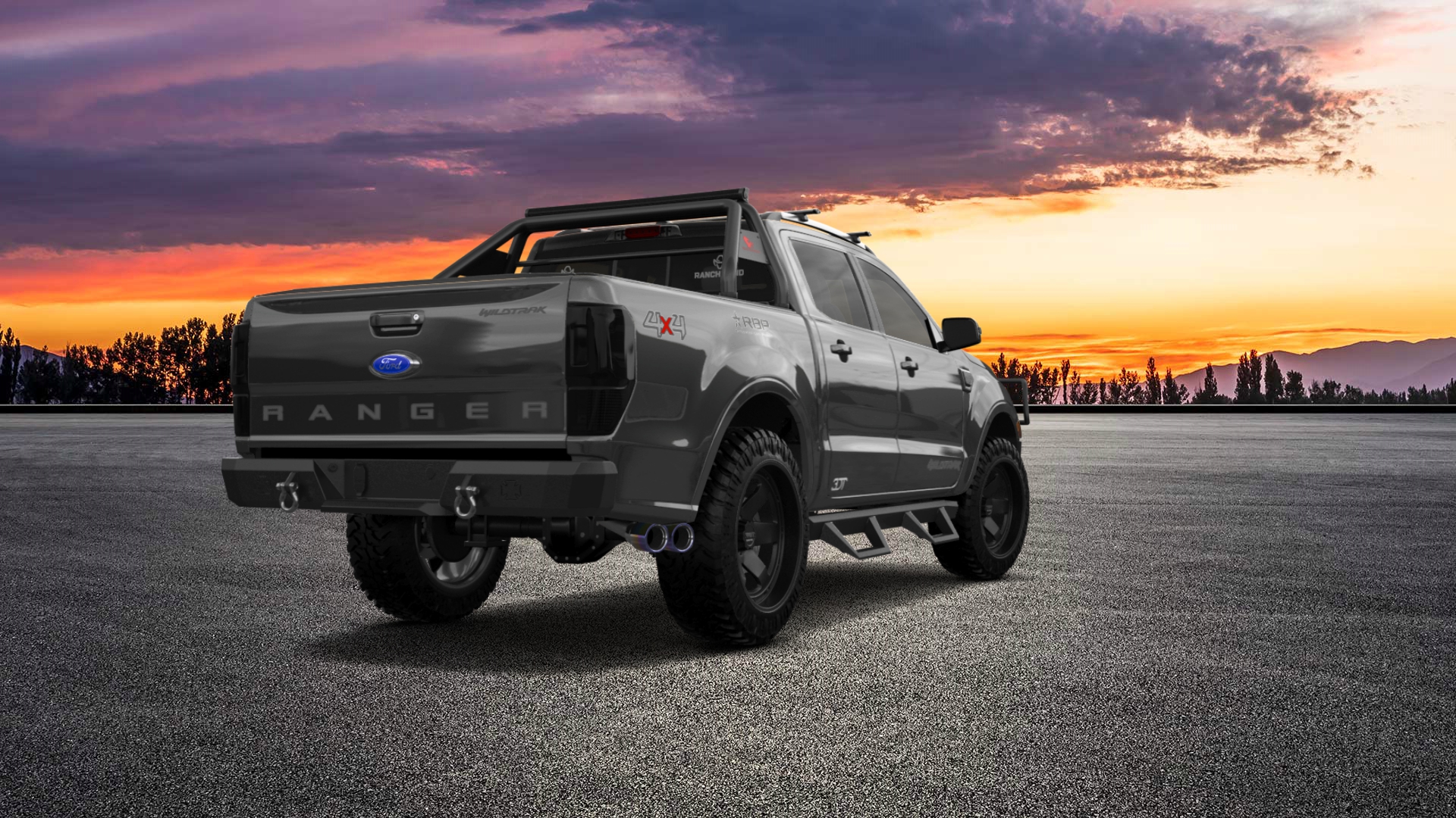 Ford Ranger 4 Door pickup truck 2019 Images