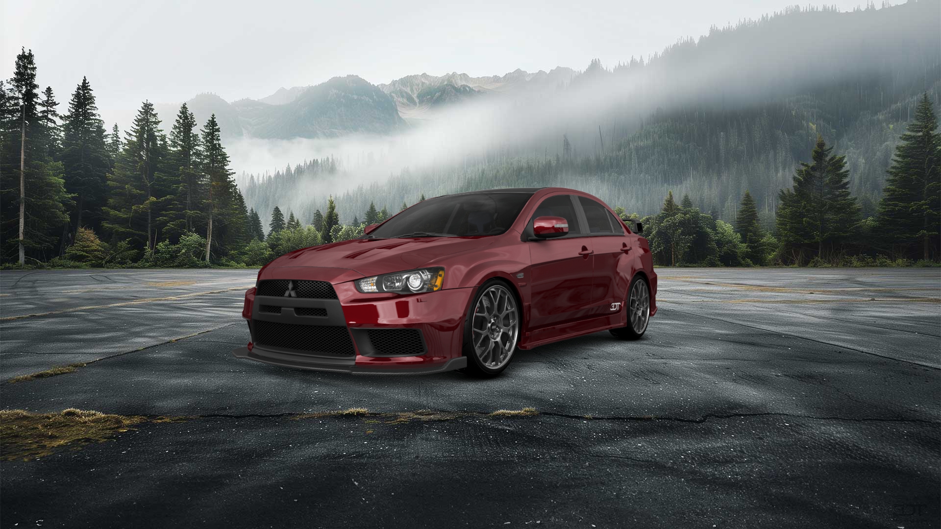 Mitsubishi Lancer Evolution X Sedan 2008