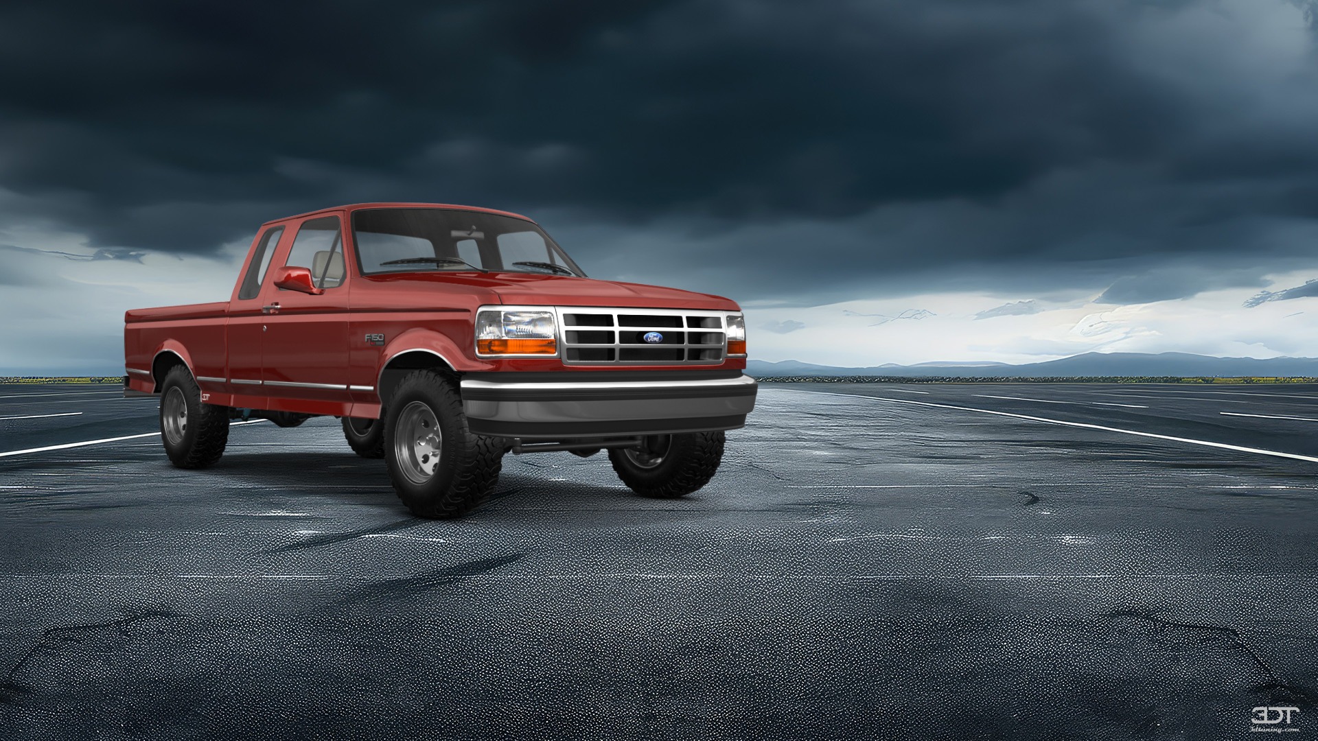 Ford F-150 SuperCab 2 Door pickup truck 1993 tuning