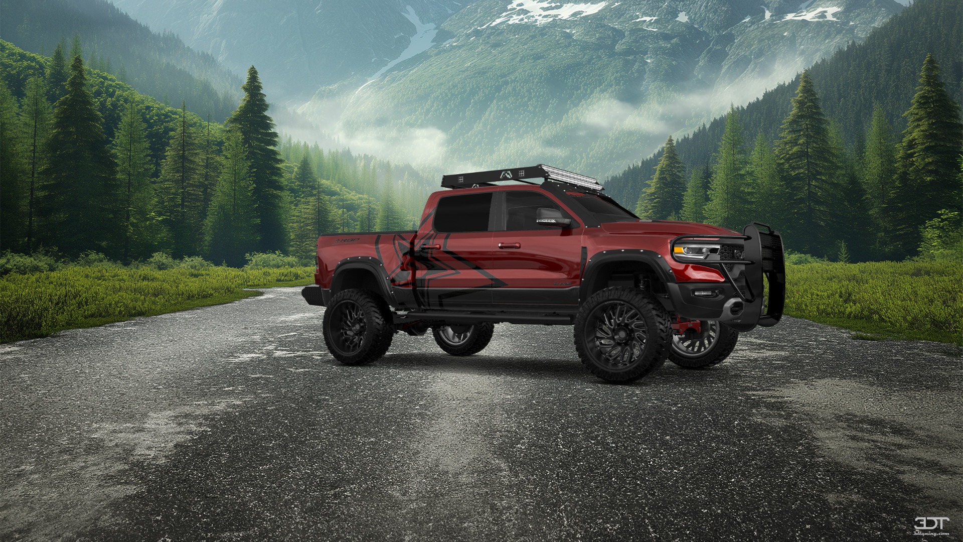 Dodge Ram 1500 TRX 4 Door pickup truck 2021