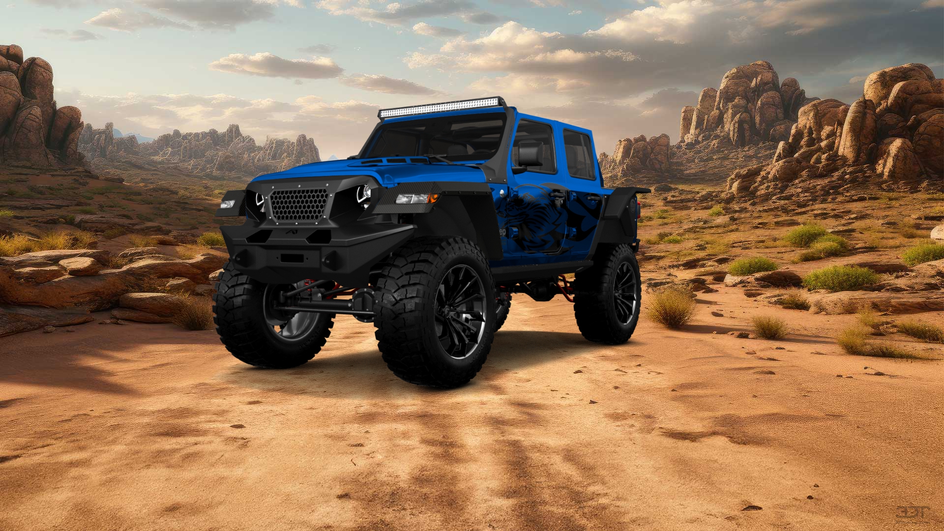 Jeep Wrangler Rubicon JL 4 Door SUV 2017 tuning