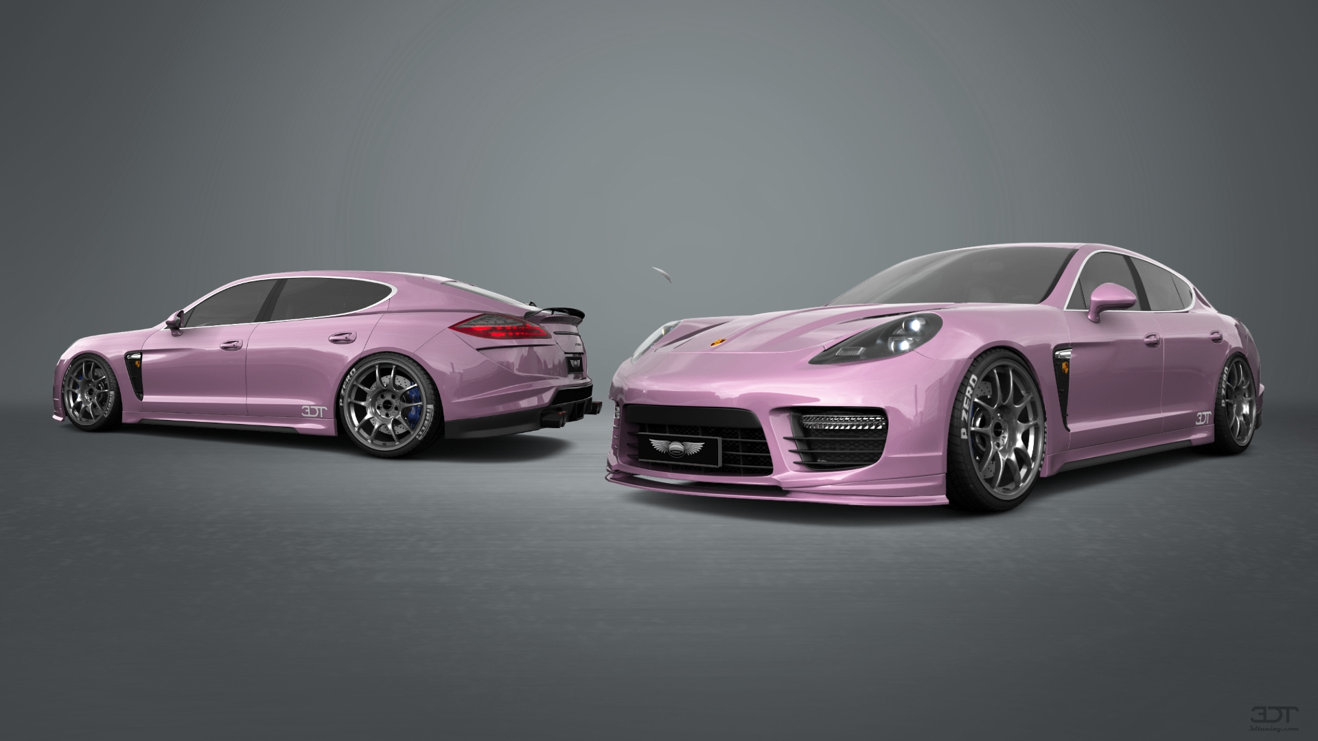 Porsche Panamera 4 door fastback saloon 2011 tuning