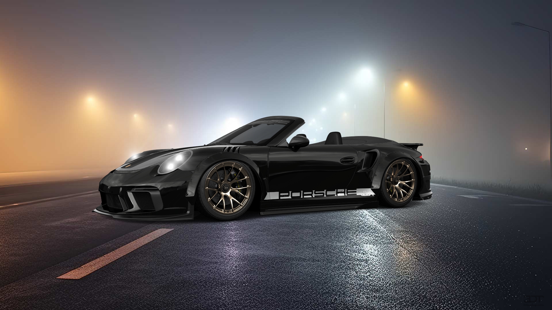 Porsche 911 Turbo S 2 Door Convertible 2014 tuning