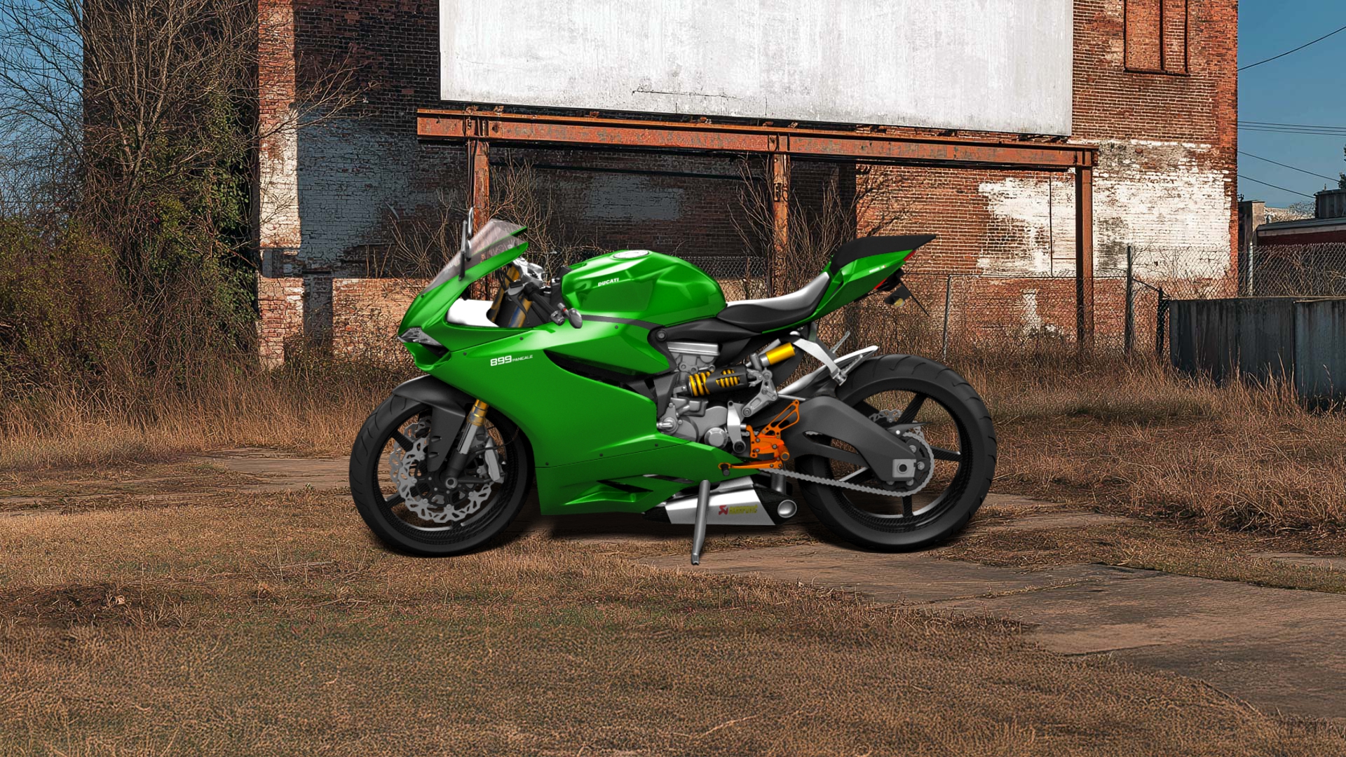 Ducati 899 Panigale Sport Bike 2015 tuning