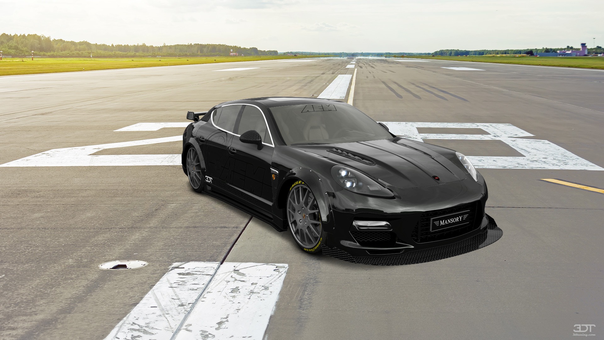 Porsche Panamera 4 door fastback saloon 2011