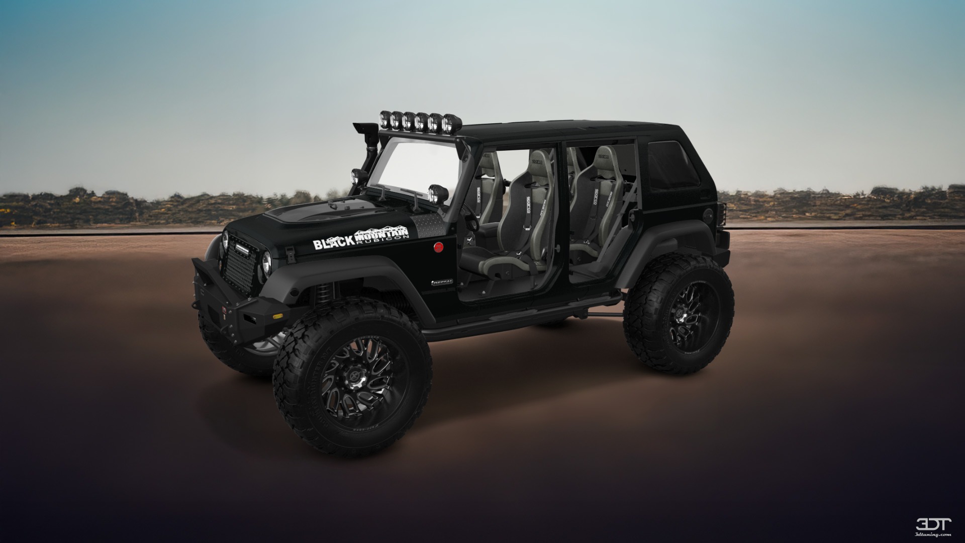 Jeep Wrangler Unlimited JK Rubicon Recon 4 Door SUV 2017 tuning