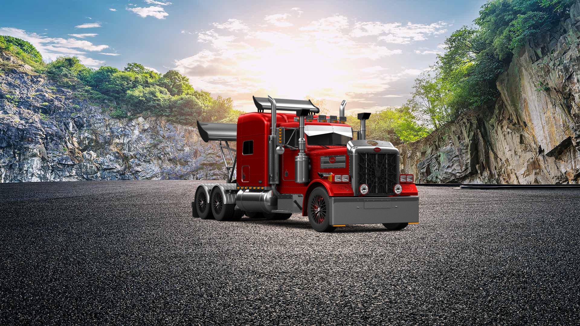 Peterbilt 359 Truck 1987