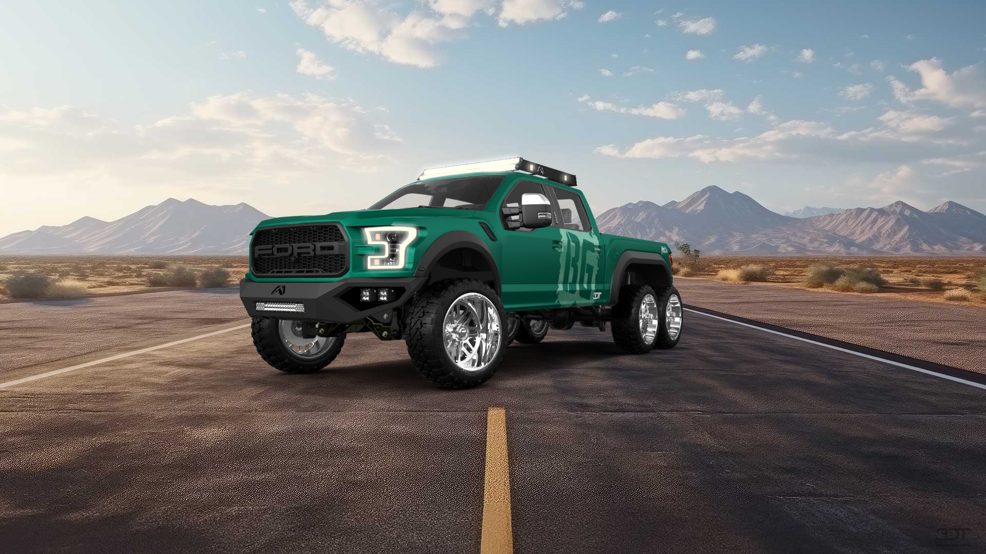 Ford Hennessey VelociRaptor 6x6 Truck 2017
