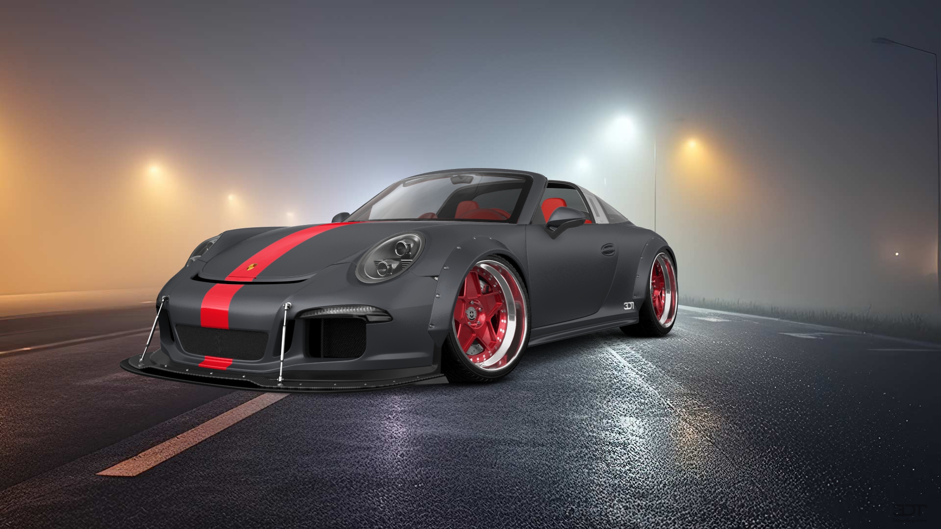 Porsche 911 Carrera Targa top 2014 tuning