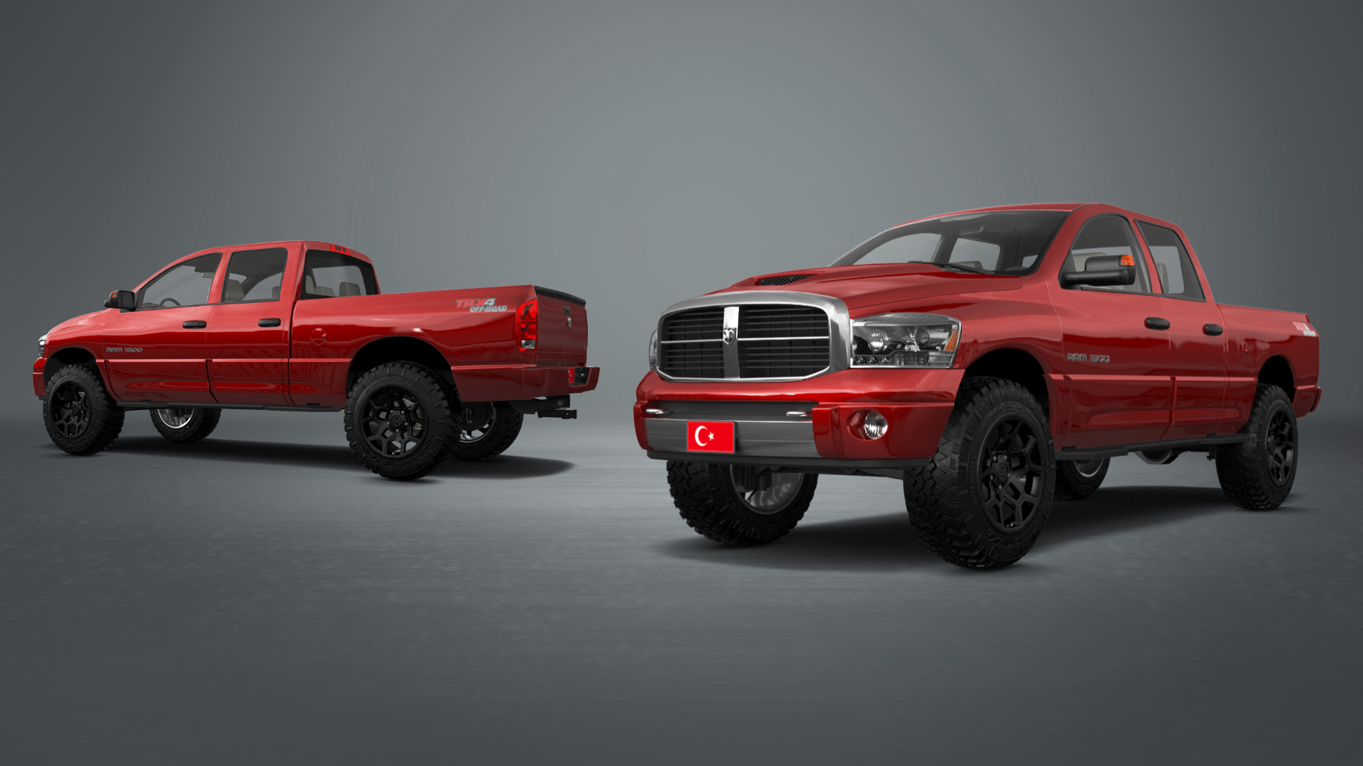 Dodge Ram 1500 Quad-Cab 4 Door pickup truck 2006