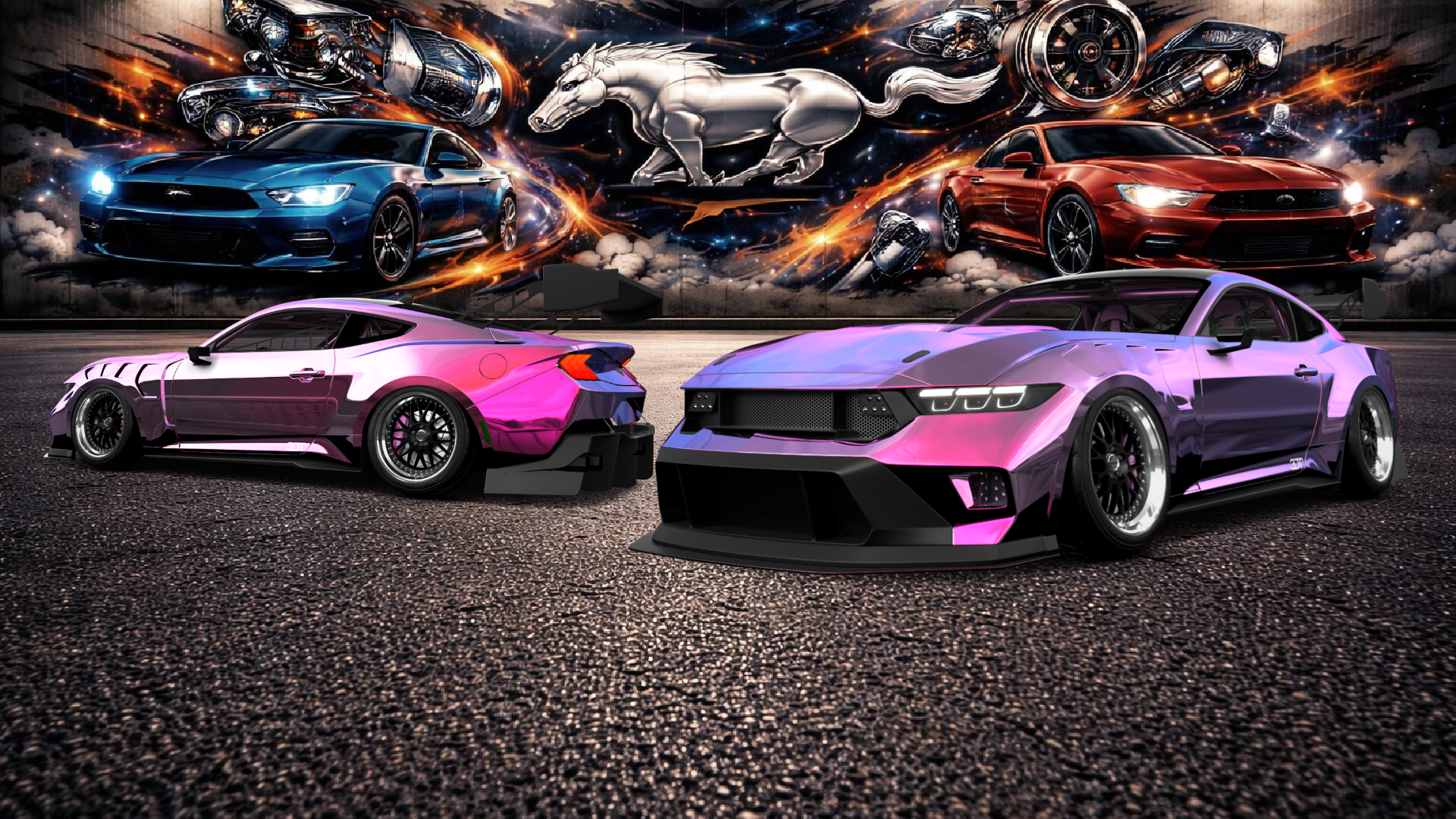 Ford Mustang 2 Door Coupe 2024 Images