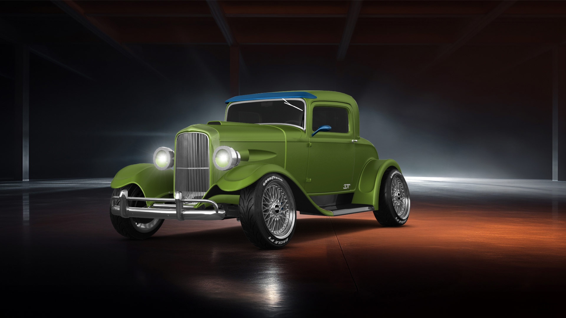 Ford Model B Deluxe 2 Door Coupe 1932