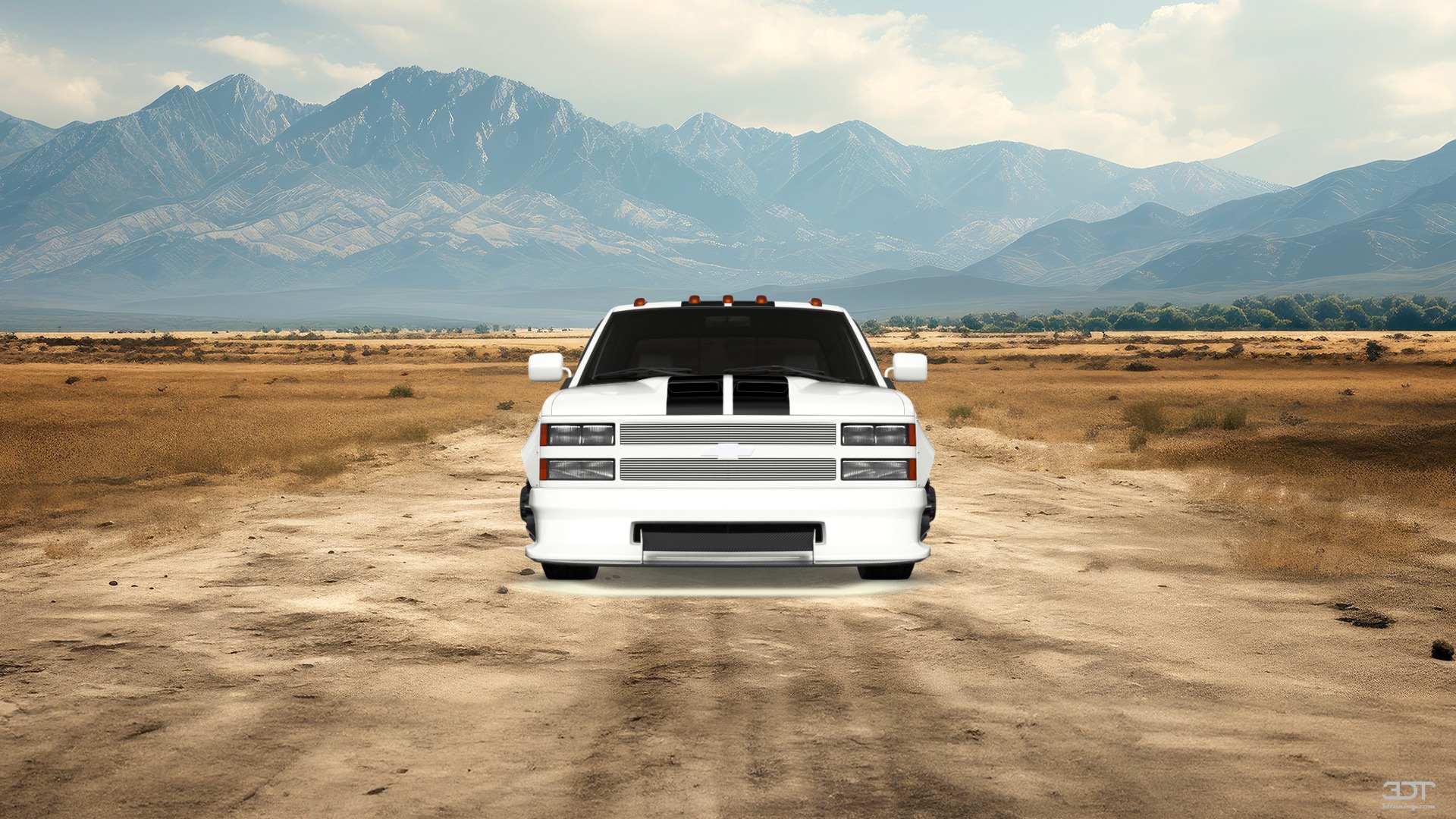Chevrolet K3500 Extended Cab Pickup Truck 1988