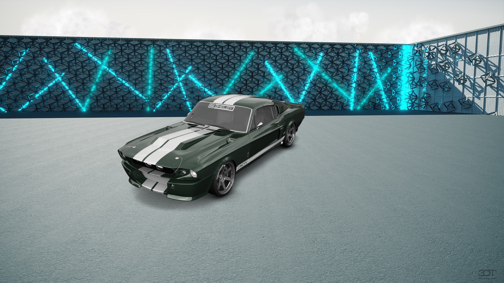 Mustang GT500 2 Door Coupe 1968 tuning