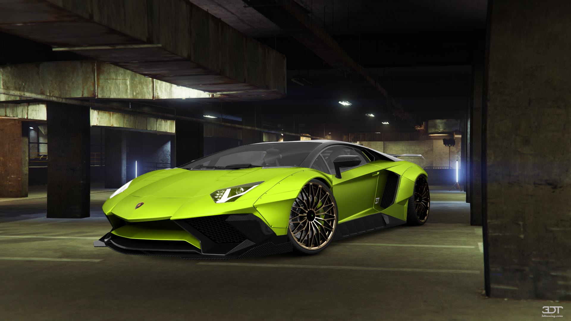 Lamborghini Aventador 2 Door Coupe 2012 tuning