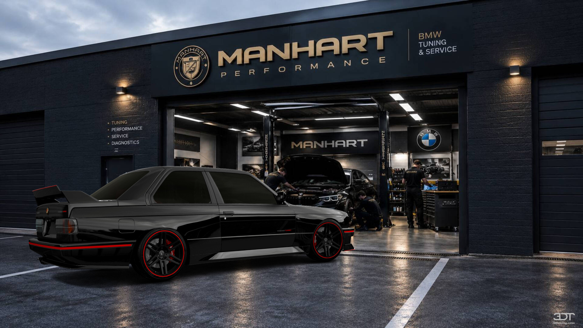 BMW M3 2 Door Coupe 1986 tuning