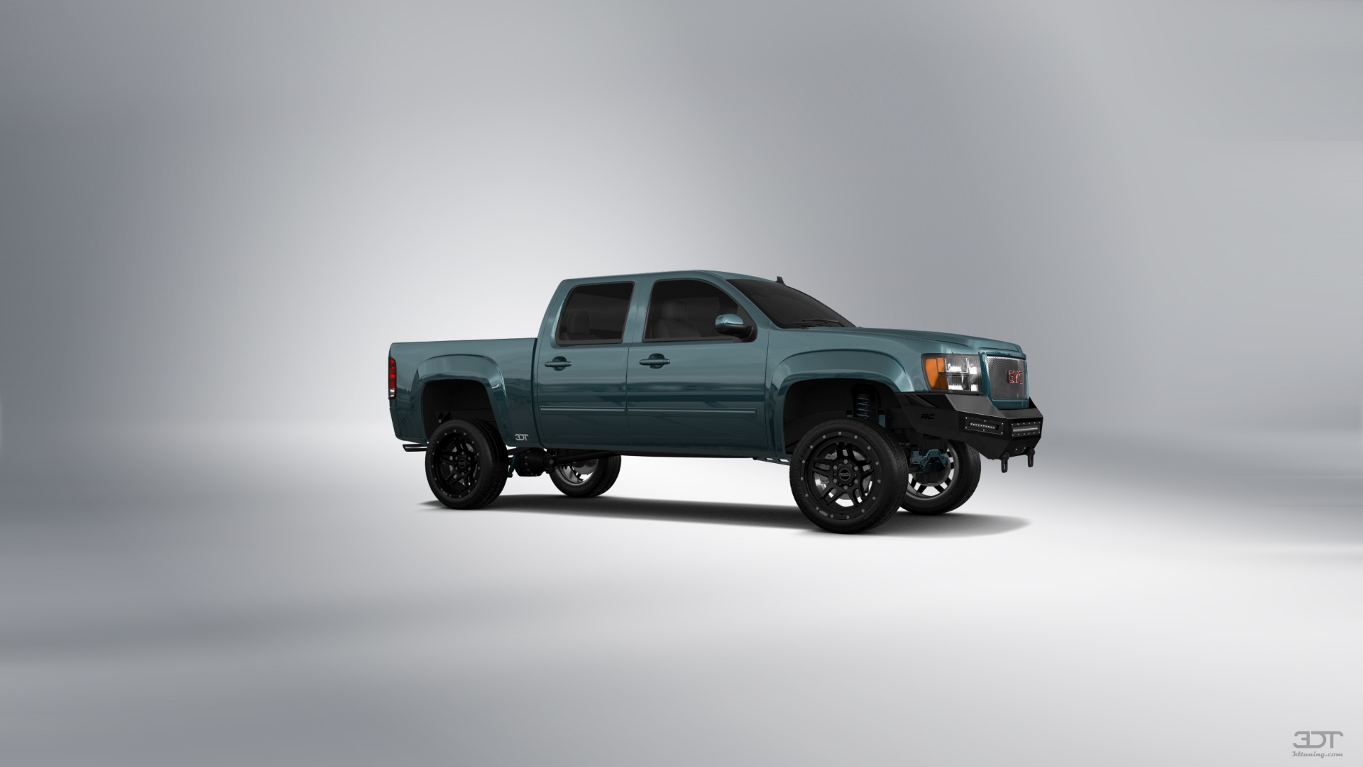GMC Sierra 1500 Crew Cab 5.8 ft box 4 Door pickup truck 2007 tuning