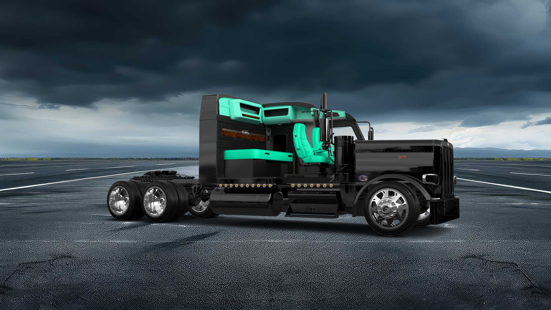 Peterbilt 589 Sleeper Cab Truck 2024