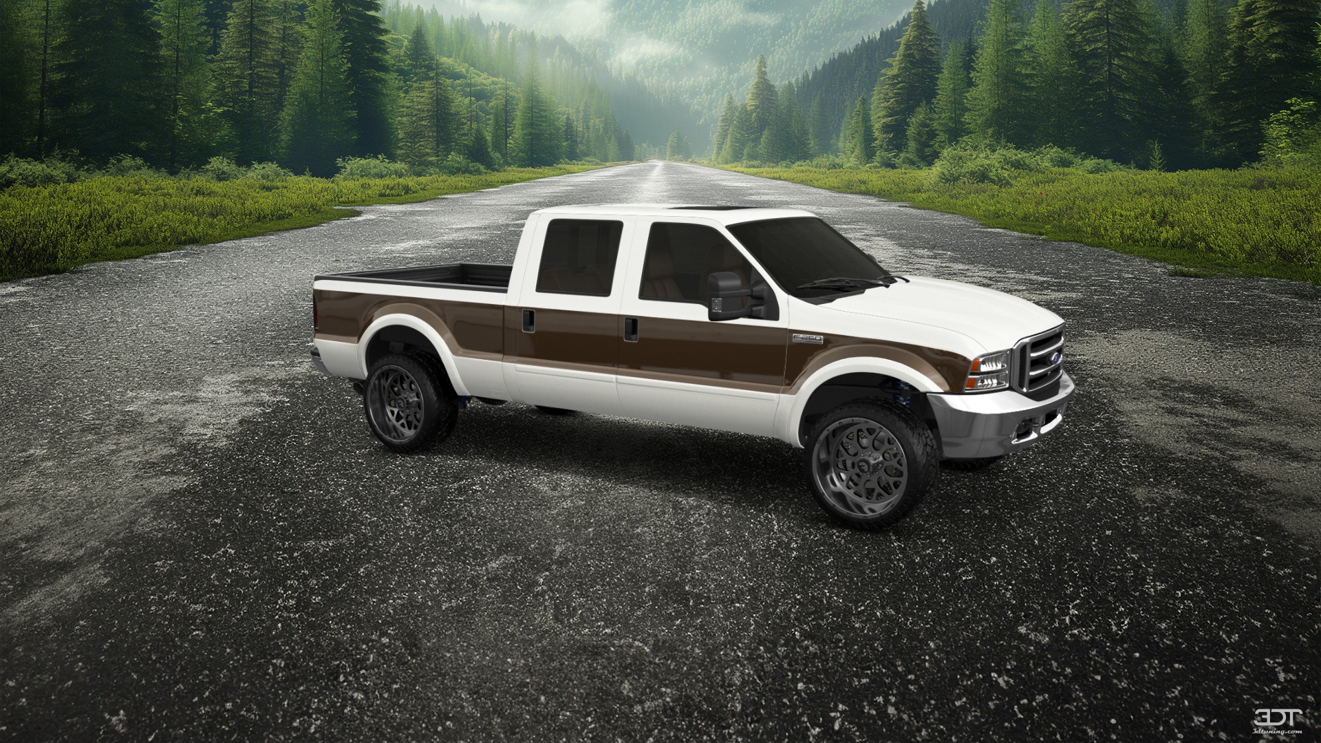 Ford F-250 Crew Cab 4 Door pickup truck 1999