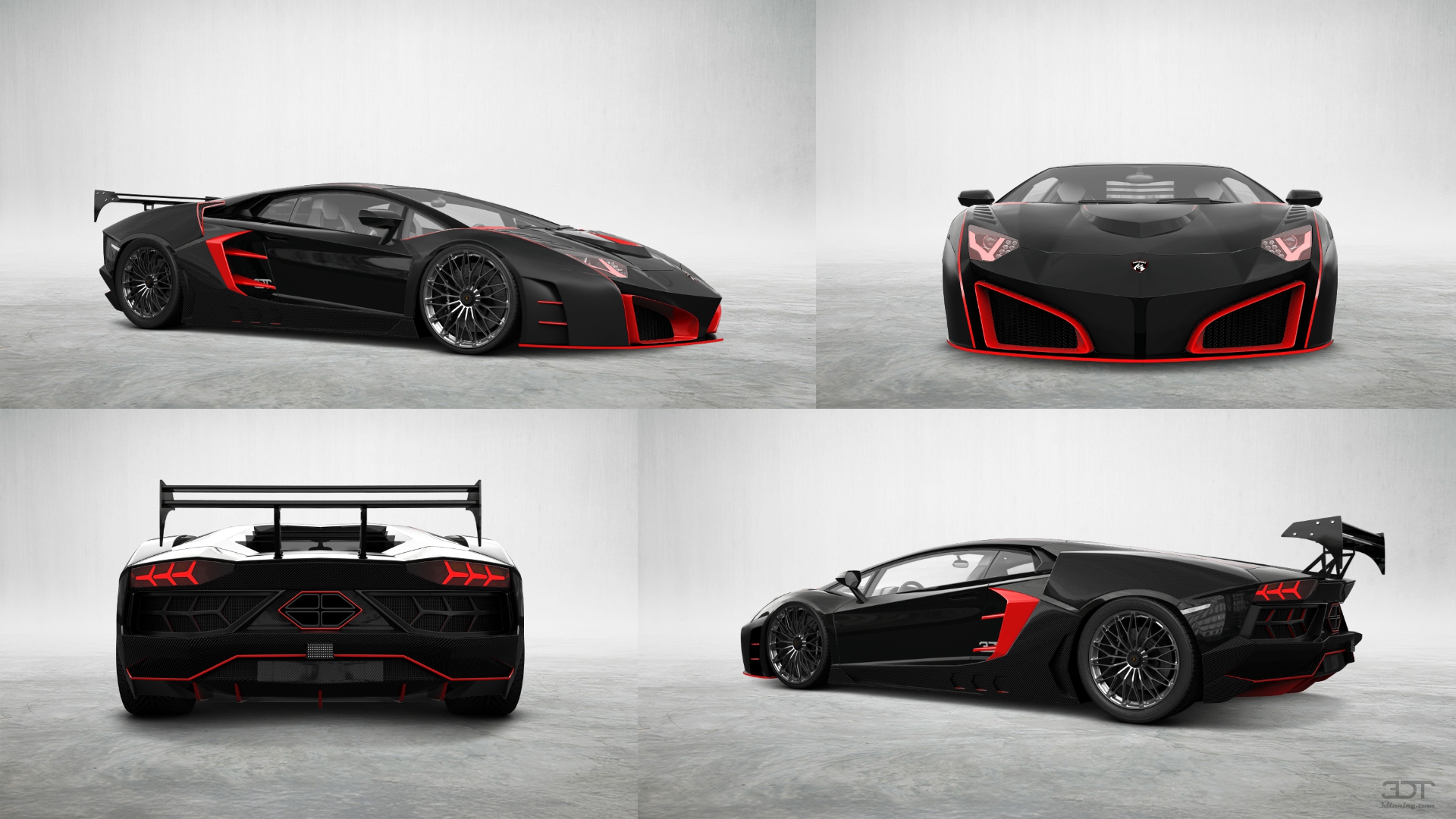 Lamborghini Aventador 2 Door Coupe 2012 tuning