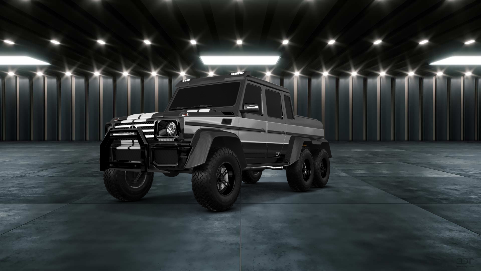 Mercedes G 63 AMG 6x6 4 Door pickup truck 2013