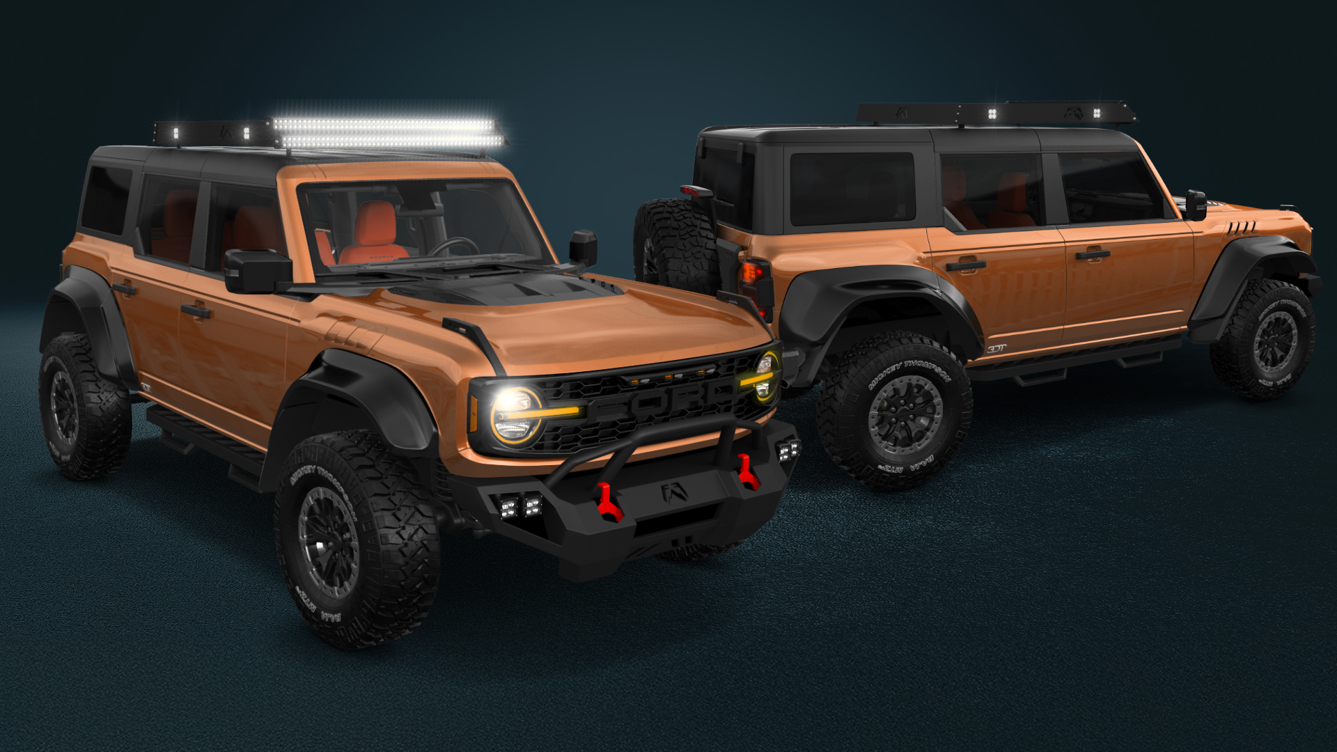 Ford Bronco Raptor 4 Door pickup truck 2022