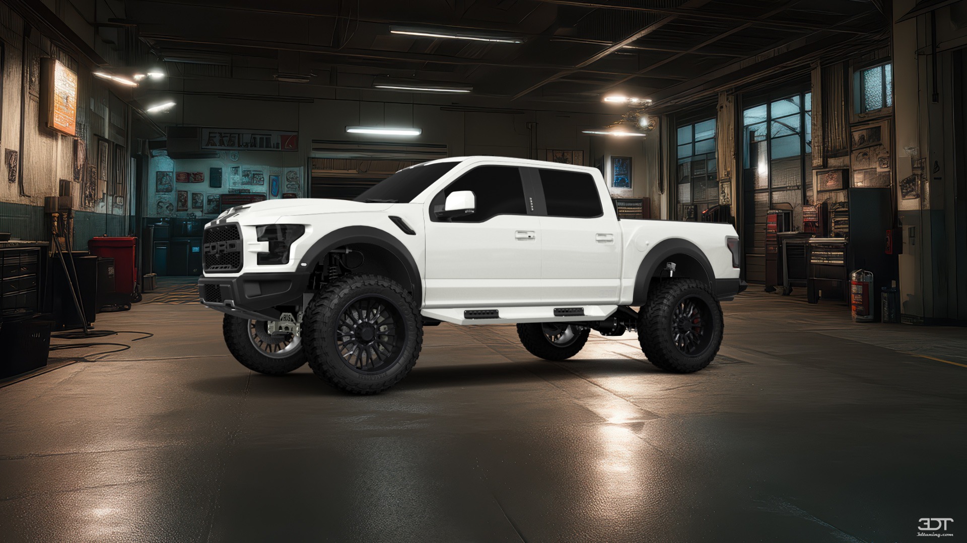 Ford F-150 Raptor 4 Door pickup truck 2017 tuning