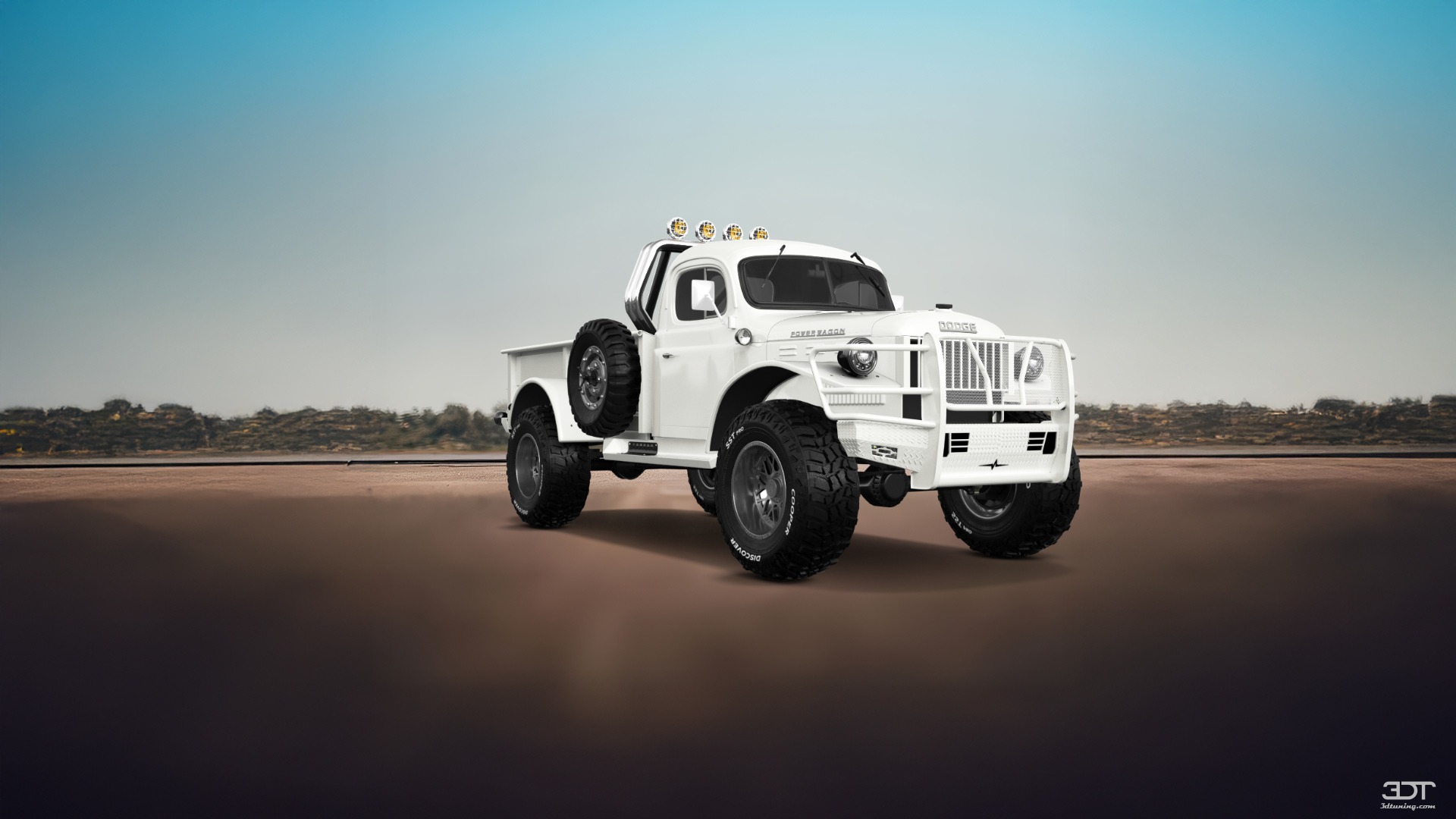 Dodge Power Wagon 2 Door pickup truck 1947 tuning