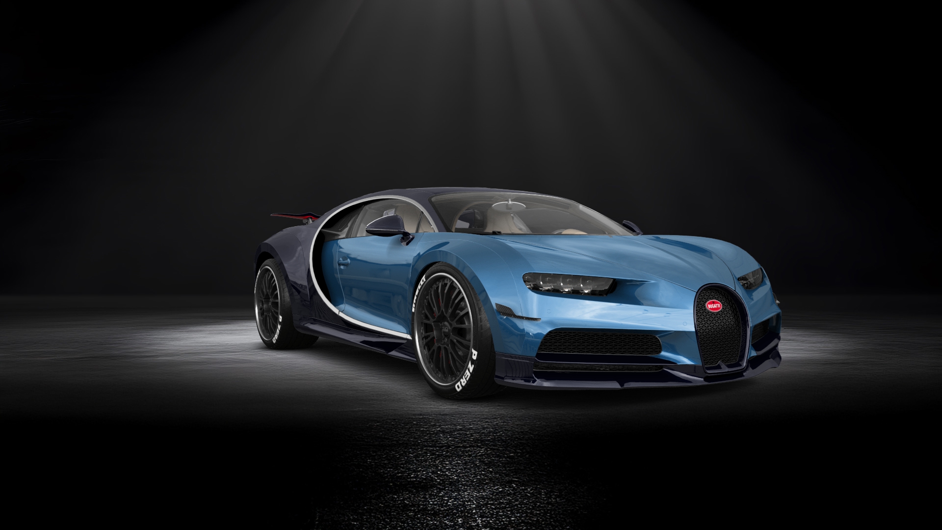 Bugatti Chiron 2 Door Coupe 2016 tuning