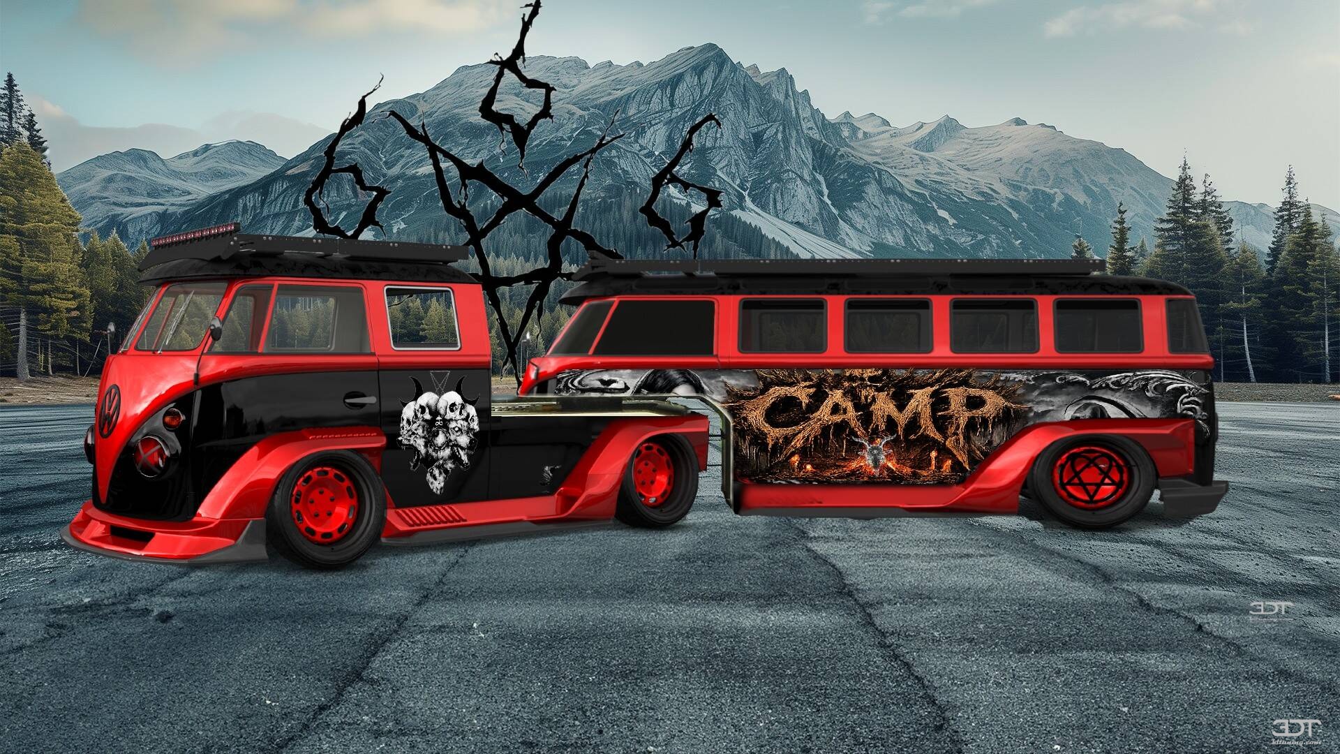 Volkswagen T1 Van 1950 tuning