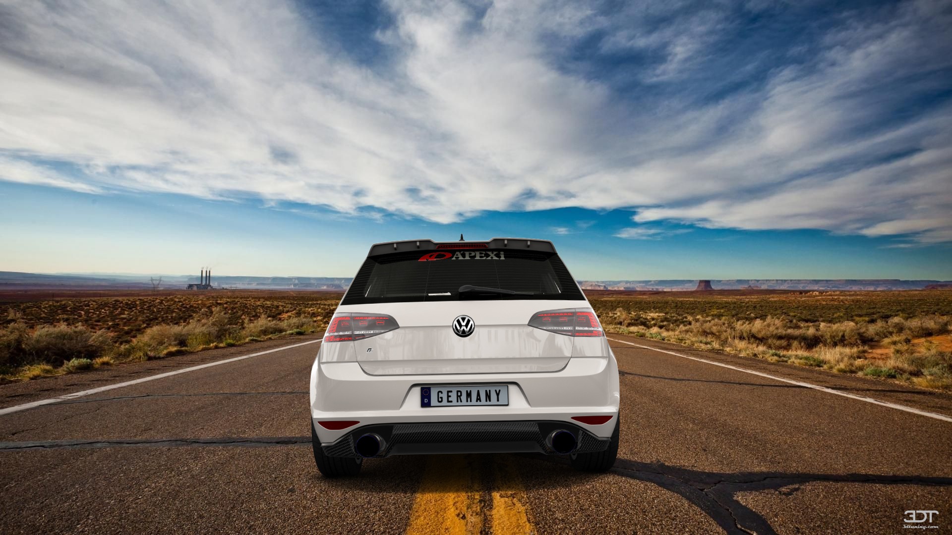 Volkswagen Golf 7 3 Door Hatchback 2013 tuning