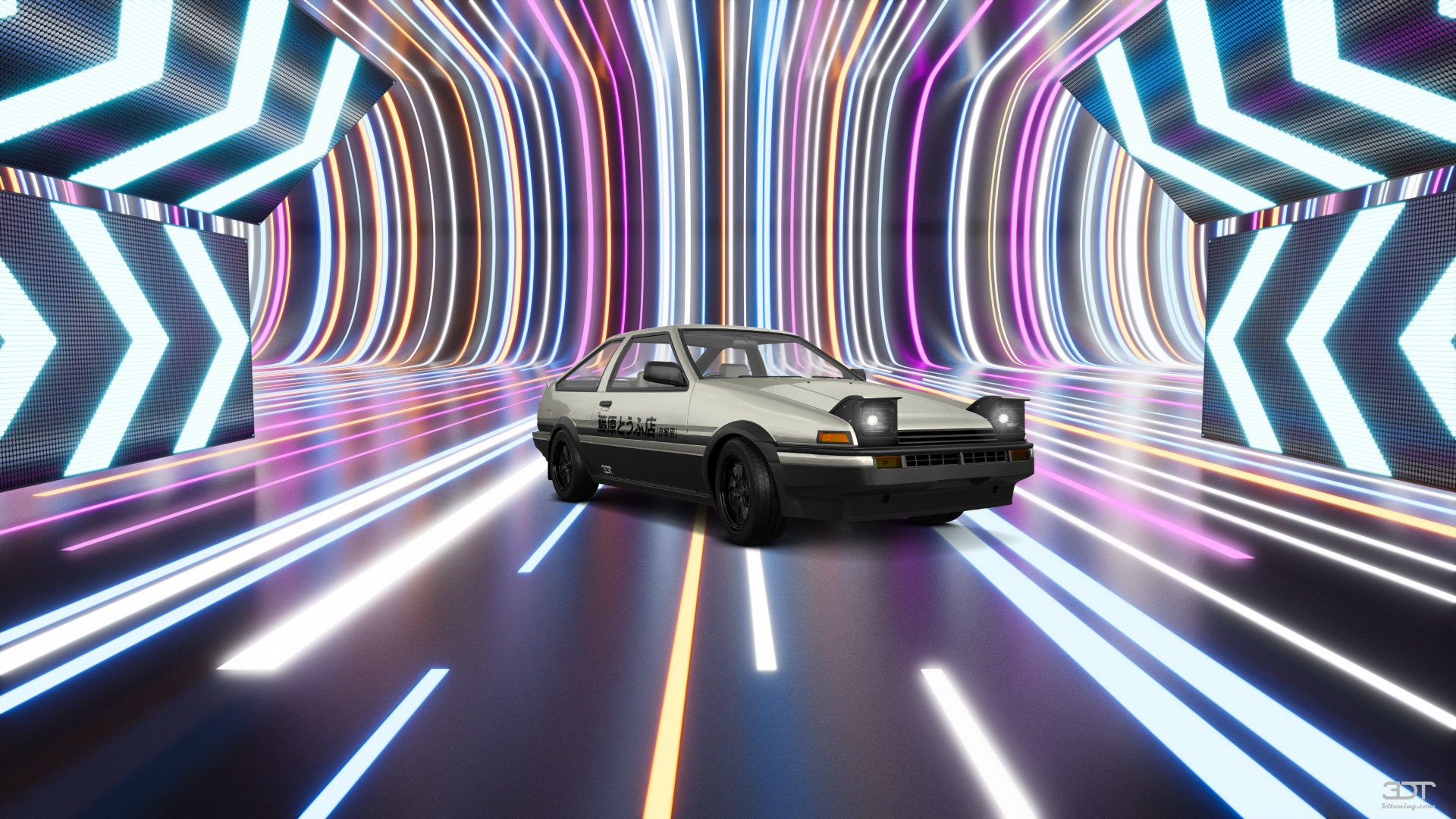 Toyota AE86 3 Door Hatchback 1985 tuning