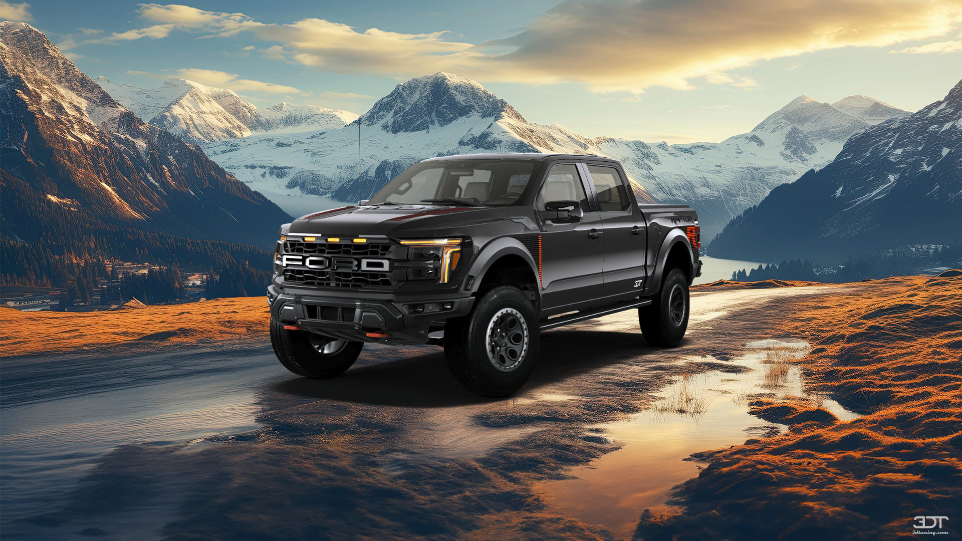 Ford F-150 Raptor 4 Door pickup truck 2024 tuning