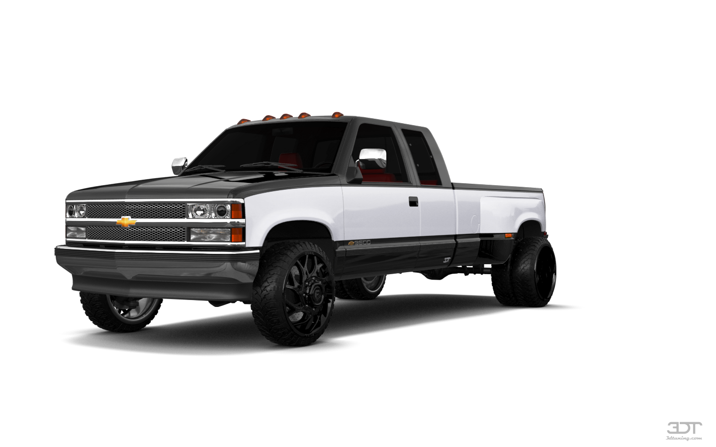 Chevrolet K3500 Extended Cab Pickup Truck 1988