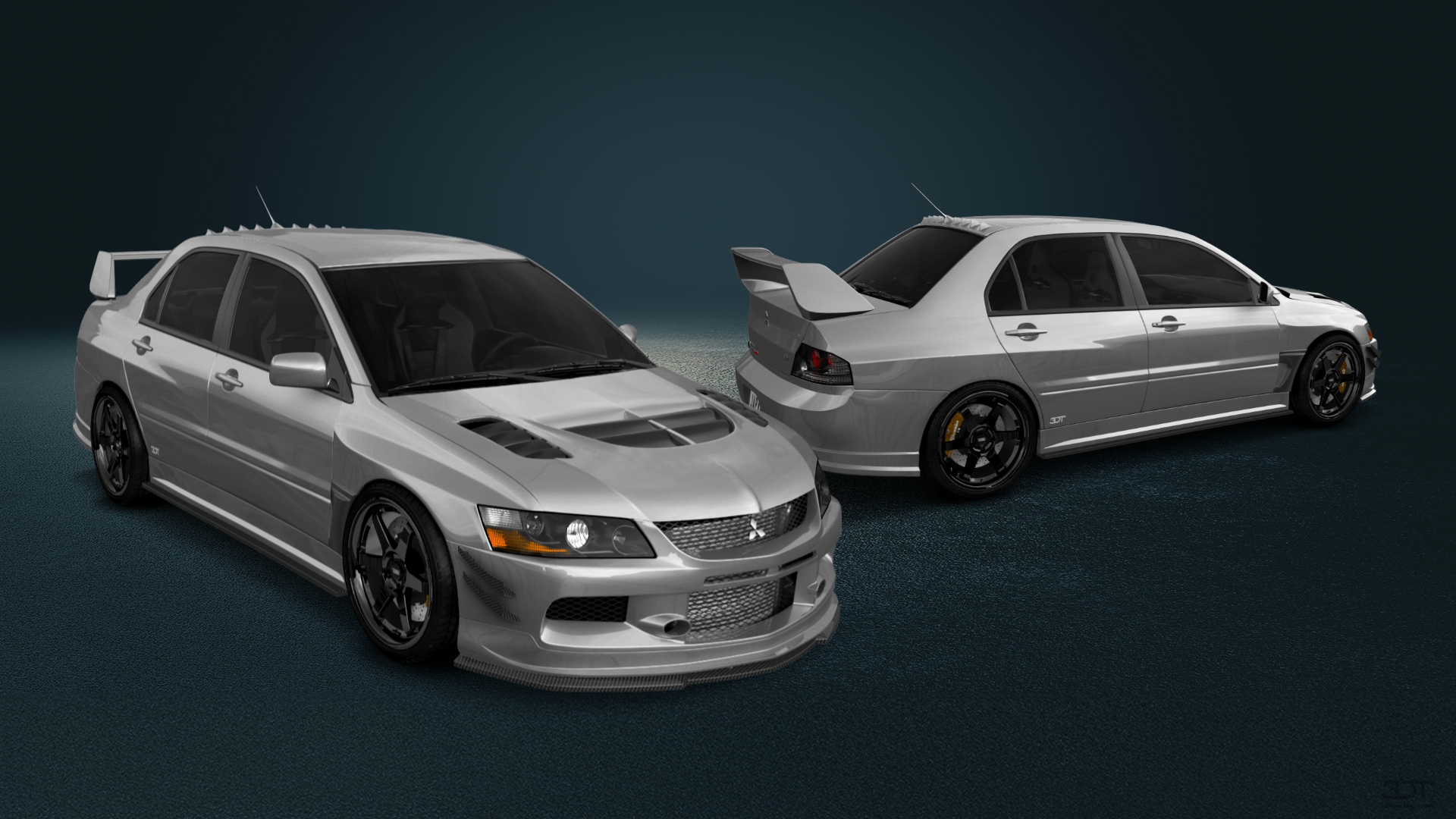 Mitsubishi Lancer Evo IX 4 Door Saloon 2005 tuning