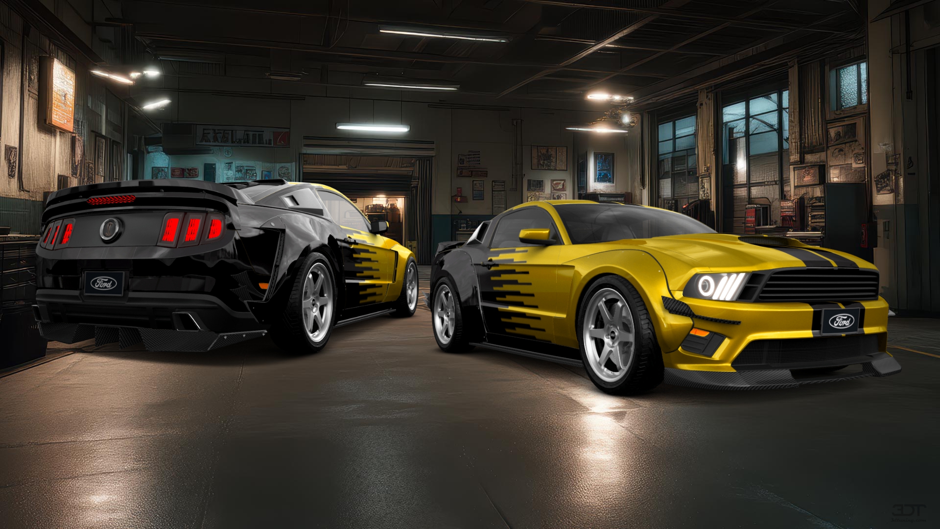 Ford Mustang 2 Door Coupe 2010 tuning