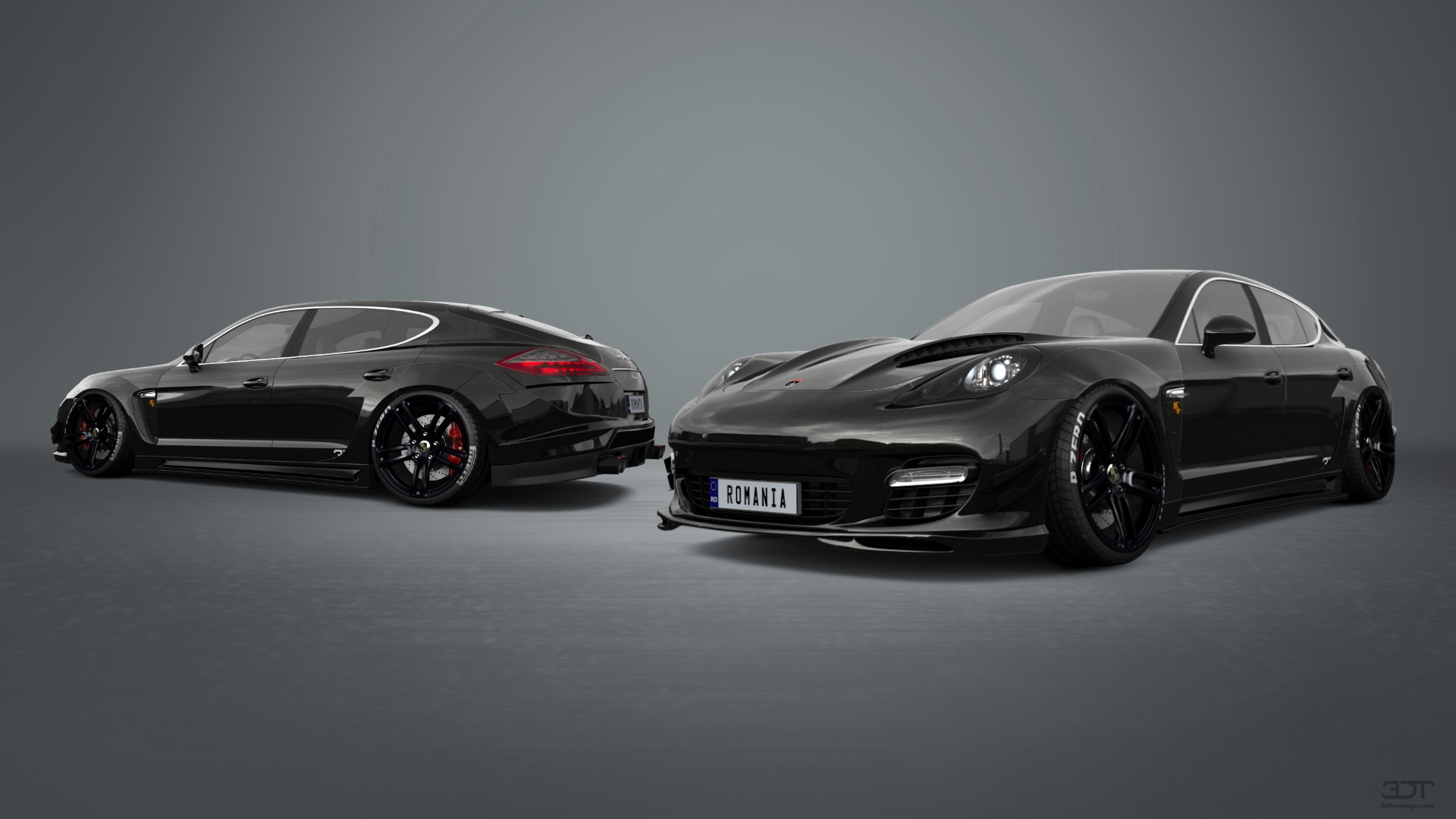 Porsche Panamera 4 door fastback saloon 2011 tuning