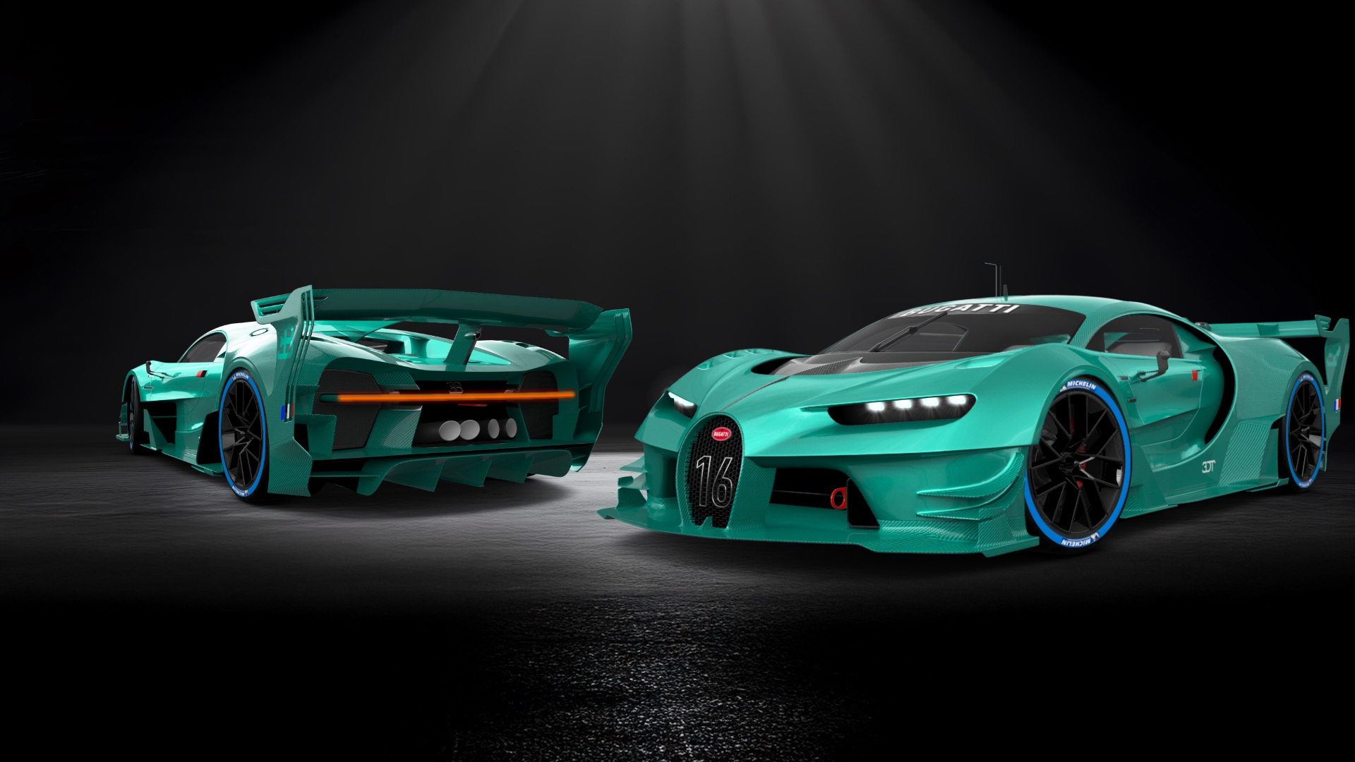 Bugatti Vision GT Supercar 2015 tuning