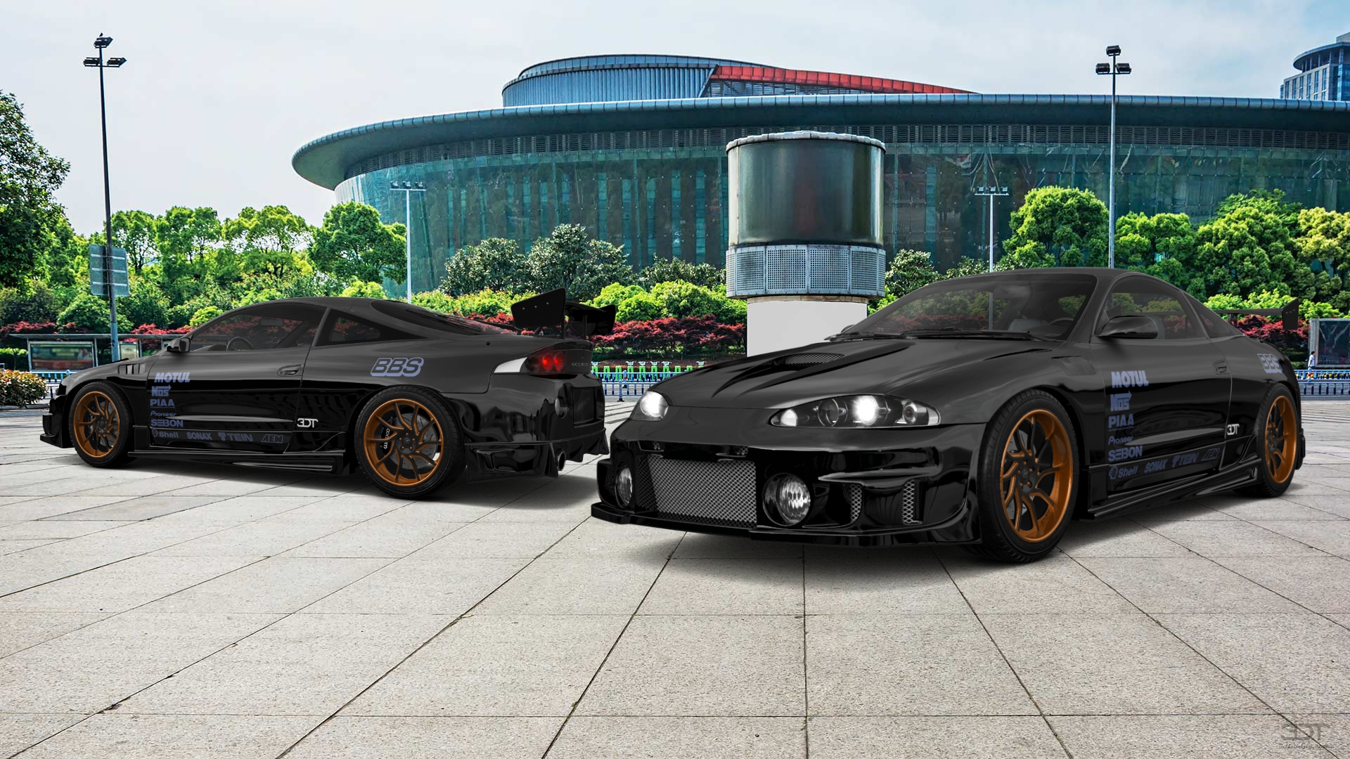 Mitsubishi Eclipse GSX Coupe 1995 tuning